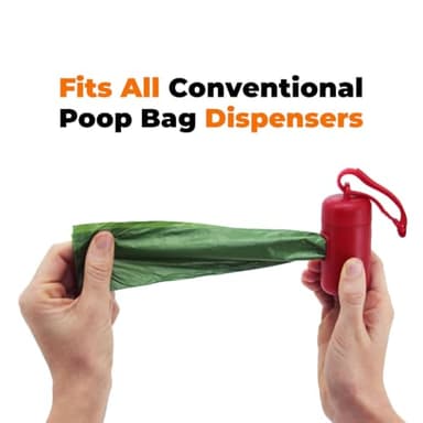 Best Pet Supplies Poop Bags for Dogs, 50% Post-Consumer Recycled Content dog waste bags on rolls, fits all poop bag holders for leashes - 150 Count, Green, Lavender Scented - Image 4
