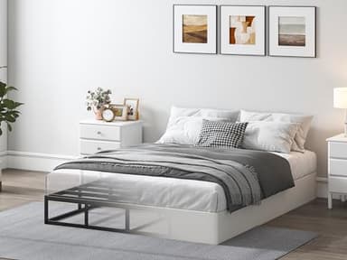 QEROMY 9 Inch High Profile Box Spring, Sturdy Metal Frame Mattress Foundation, Easy Assembly, Quiet & Noise-Free, Queen Size - Image 6