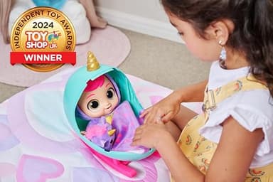 Babycorns Interactive Baby Doll Series 1 Large (Kitten) by ZURU with Lights and Sounds, Magical Babydolls, Surprise, Unboxing, Girls, Dolls, Story - Image 6