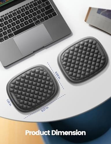 Vaydeer 1pc Elbow Rest Pad, Desk Wrist Rest Armrest, Soft Memory Foam Ergonomic Support, Mouse Cushion Pillow, Wrist Pain Relief for Computer Laptop Working Typing Gaming Travel Office Accessory-Large - Image 6