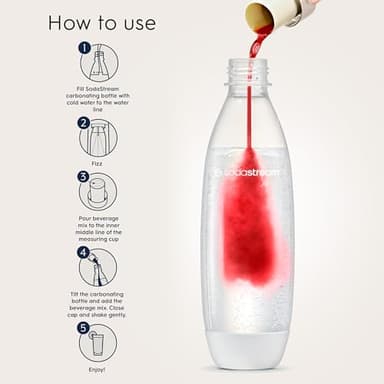 SodaStream Cranberry Raspberry Zero Calorie, 440ml 4-Pack - Image 5