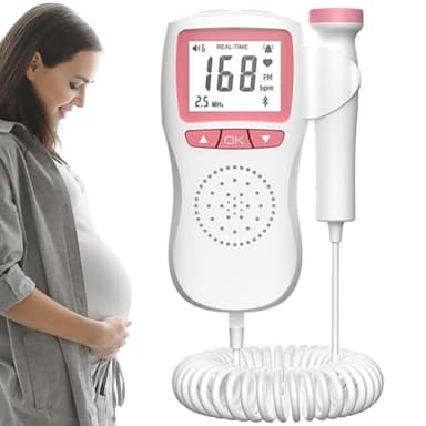 Fetal Monitor for Pregnancy,Fetal Doppler，fetal Monitor Heartbeat,fetal Monitor, Baby Heartbeat Monitor Pregnancy. - Image 1