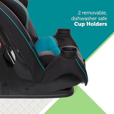 Safety 1st Grow and Go All-in-One Slim Convertible Car Seat, Rear Facing, 5-40 lbs, Forward Facing (30–65 lbs), High Back Booster Seat 40-100 pounds, Iron Frost - Image 7