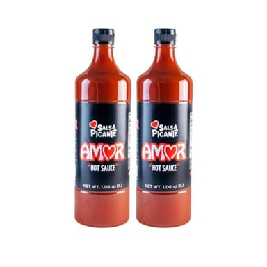Amor Hot Sauce 33 Oz ( Pack of 2 ) - Image 1