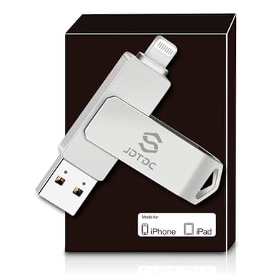 Genuine Apple MFi Certified iPhone USB Flash Drive 256GB - Real Capacity - No Fake Storage, Genuine Lightning, encrypted Auto Backup Photo Stick for iPhone iPad Photos/Videos - Avoid Fake MFi Clones! - Image 1
