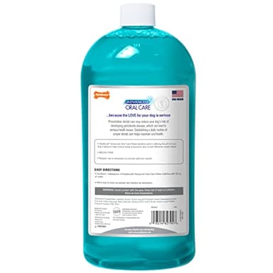 Nylabone Advanced Oral Care Pet Dental Water Additive, Liquid Tartar Remover & Breath Freshener for Dogs, Dog Teeth-Cleaning, Original Flavor, 32 oz. - Image 6