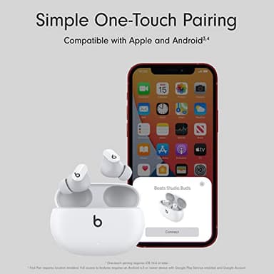 Beats Studio Buds with AppleCare+ for Headphones (2 Years) - White - Image 6