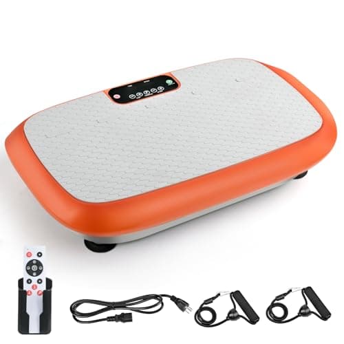 Vibration Plate Exercise Machine for Weight Loss Fitness Equipment, Vibration Plate Platform for Home Fitness,Lymphatic Drainage Shaking Full Body Shaker 99 Adjustable Speeds - Image 1