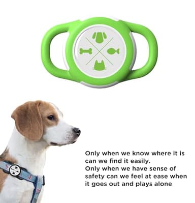 AmxminaID Waterproof Holder for Dog Collar, Tracker Protective Case, Holder for Dog Collar, Silicone Soft Lightweight (Green, Small) - Image 5