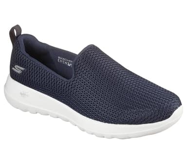 Skechers Women's Go Walk Joy Sneaker-5Gen Cushioning, Air-Cooled GOGA Mat, Breathable Mesh Upper Sneaker, Navy/White, 5 Wide - Image 6