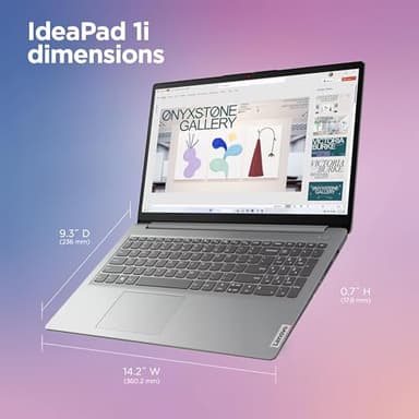 Lenovo IdeaPad Laptop Computer 2025, 15.6" Display, 20GB RAM, 1.6TB Storage (1TB SSD + 128GB eMMC + 500GB Ext), Intel Dual Core Processor, Long Battery, MarxsolAccessory, 1 Year Office 365, Win 11 - Image 8