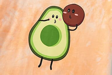 Beezizac Girls Summer Pajama Set Size 12 Cute Avocado 2-PC Sleepwear for Little & Big Kid - Image 5