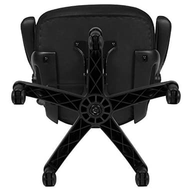 Flash Furniture Porter High Back Black Mesh Ergonomic Swivel Office Chair with Black Frame and Flip-up Arms - Image 18