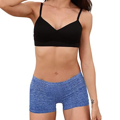 R RUXIA Women's Boyshort Panties Seamless Nylon Underwear Stretch Boxer Briefs 5 Pack - Image 2