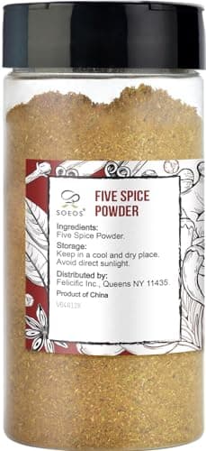 Soeos Chinese Five Spice 4 Ounce, Five Spice Powder, Five Spice Chinese Seasoning Non-GMO, Non-irradiated, No preservatives, No MSG - Image 3