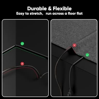 VOIETOLT Cat 6 Outdoor Ethernet Cable 100 ft, 24AWG 10Gbps Cat6 Cable Cord Waterproof Direct Burial LLDPE UV Jacket, Internet Network Cable with 20 Ties Support POE Cat6 Cat5e Cat5, CCA, UTP for PC - Image 6