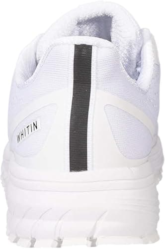 Joomra Whitin Men's Workout Shoes for Running White Size 8 Fitness Walking Jogging Teens Boys Daily Lightweight Footwear Man Gym Runner Athletic Tennis Sneakers 41 - Image 4