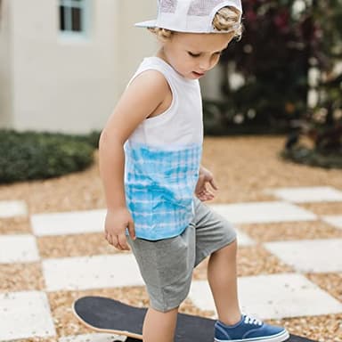 Burt's Bees Baby Baby Boys' Shirt and Pant Set, Top & Bottom Outfit Bundle, 100% Organic Cotton - Image 3