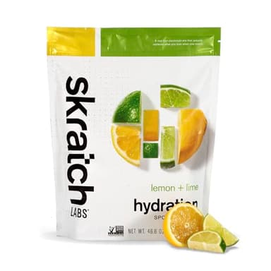 Skratch Labs Hydration Powder | Sport Drink Mix | Electrolytes Powder for Exercise, Endurance, and Performance | Lemon + Lime | 60 Servings | Non-GMO, Vegan, Kosher - Image 1