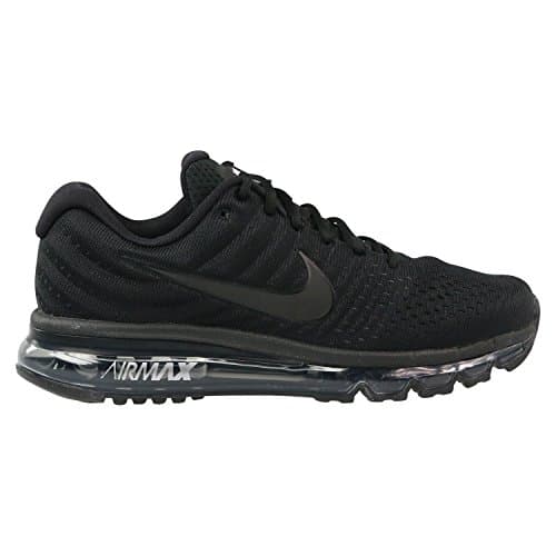Nike Men's Air Max 2017 Running Shoe Black/Black-Black 10.5