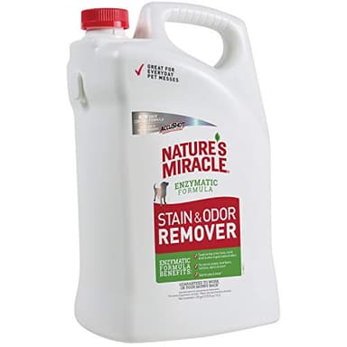 Nature's Miracle Stain and Odor Remover for Dogs, Odor Control Formula, Refill, 1.33 Gal - Image 1