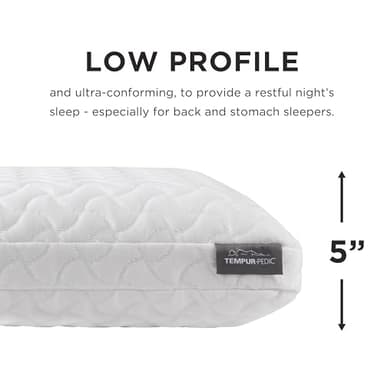 Tempur-Pedic TEMPUR-Cloud Pillow for Sleeping, Standard, White - Image 3