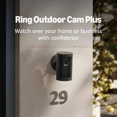Introducing Ring Outdoor Cam Plus, Battery — Wide-Angle 2K Video with Ring Vision, Low-Light Sight for full-color night vision, Mount-Anywhere Versatility, Black - Image 7