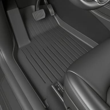 SUPER LINER Floor Mats for 2024-2025 2026 Tesla Model 3 Highland | 6-Piece Set Extra-Thick TPE All-Weather Floor & Cargo Liners | Pet & Child-Friendly Custom Fit Interior Accessories - Image 2