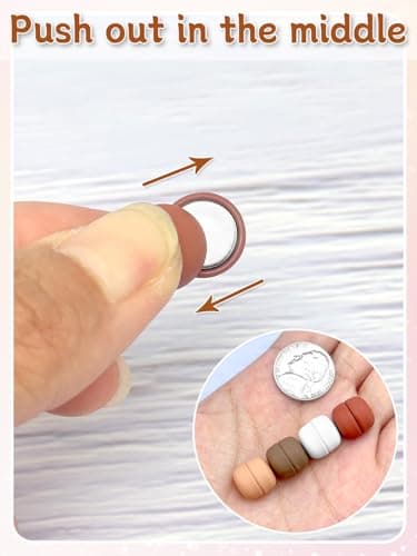 Ofiuny 12Pcs Hijab Magnets Strong Pinless Magnetic Pins Hold No Damage to Fabric Multi Use Safety Pins for Everyday Hijab Scarf Wearers - Image 2