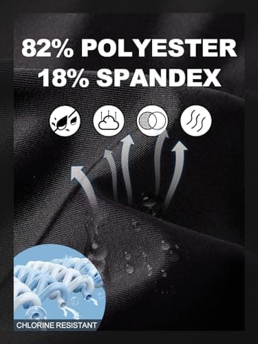 361° Swim Jammers for Men, Pro Racing Training Swimsuit, Chlorine Resistant Endurance Swimming Pants Triathlon Tech Suit 3XL - Image 6