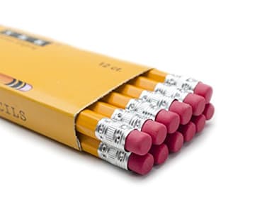 SKKSTATIONERY Pre-sharpened pencils, Pencils Sharpened with eraser top, #2 HB pencil, 144/box. - Image 3