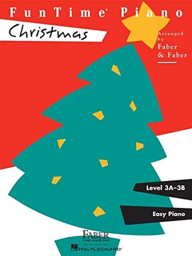 FunTime Piano: Christmas - Level 3A 3B | Holiday Piano Songbook for Kids and Teens | Christmas Sheet Music for Early Intermediate Players | Faber Piano Book with Popular and Traditional Carols - Image 1