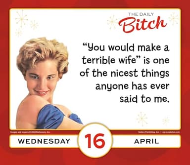 The Daily B 2025 Boxed Daily Desk Calendar - Image 3