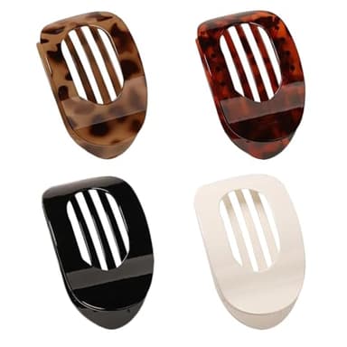 SUNTIESDAY 100 PCS Flat Hair Clips for Women (Leopard, Animal Print, Retro Style, Unisex, Women's Department) - Image 3