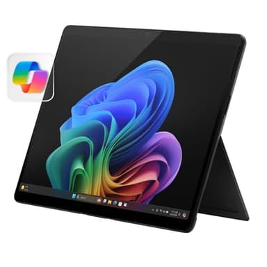 Microsoft Surface Pro 2-in-1 Laptop/Tablet (2024), Windows 11 Copilot+ PC, 13" Touchscreen OLED Display, Snapdragon X Elite (12 Core), 16GB RAM, 256GB Storage, Black, Amazon Exclusive - Image 1