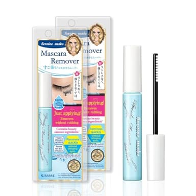 HEROINE MAKE by KISSME Mascara Remover for Waterproof Mascara, Fast-Acting Remover for Waterproof Eye Makeup, Lash-Conditioning & Gentle Non-Irritating Formula for Sensitive Eyelids from Japan 2 EA - Image 9