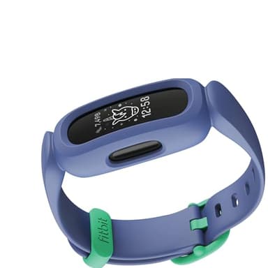 Google Fitbit Ace 3 Activity Tracker for Kids 6+, One Size, Blue Green (Renewed) - Image 3