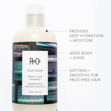 R+Co Television Perfect Hair Shampoo | Body + Shine + Smoothing for All Hair Types | Vegan + Cruelty-Free | - Image 2