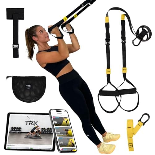TRX GO Suspension Trainer, At Home, Portable Gym Workout, For Strength Training, Full Body Exercise Equipment - Image 1