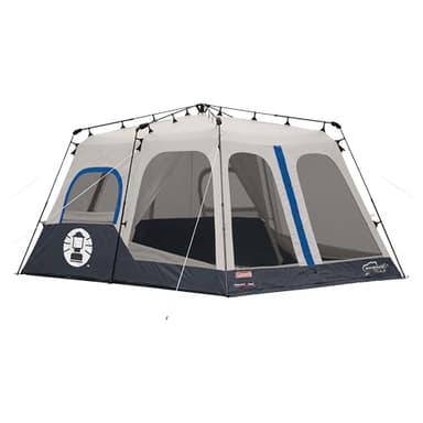 Coleman Instant Tent with 1-Minute Setup, 4/6/8/10 Person Tent with Pre-Attached Poles, Air Vent, & Carry Bag - Image 1