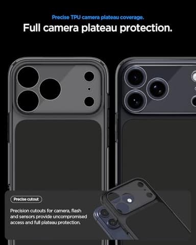 Spigen for iPhone 17 Pro Max Case, Ultra Hybrid T MagFit [Camera Control Button] [Compatible with Magsafe] - Matte Black - Image 4