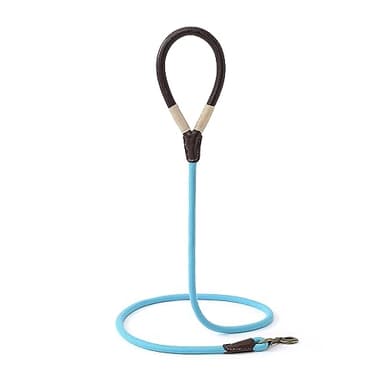 Mile High Life Dog Leash Heavy Duty Strong w Leather Handle Rope Leash for Small Medium Large Dogs, Diameter 1/2" (Blue, 60 Inches) - Image 7