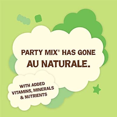 Purina Friskies Made in USA Facilities, Natural Cat Treats, Party Mix Natural Yums Catnip Flavor - 20 oz. Canister - Image 4