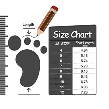 K KomForme Toddler Boys & Girls Shoes Kids Canvas Sneakers with Cartoon Dual Hook and Loops, Size 11 Little Kid, Black - Image 8