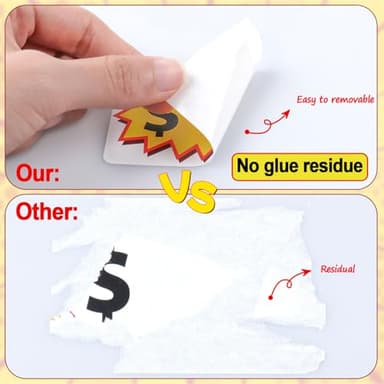 300 Pcs Garage Sale Stickers, (2"x3") Removable Adhesive Yard Sale Price tag Stickers with Space to Write Pricing, Rummage Sale Price Labels for Retail, Flea Market, Annual Community Sales - Image 3