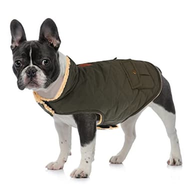 Queenmore Warm Coat for Cold Weather, Quilting Winter Jacket With Ultra Thick Plush Lining and Storage Pockets (Green, Medium) - Image 5