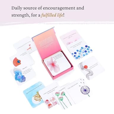 PASTEL Positive Affirmation Cards for Women – Daily Affirmations Cards for Mindfulness, Self Care, Meditation | Inspirational and Motivational Gifts for Women - Image 3