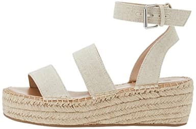The Drop Women's Listilla Espadrille Wedge Sandal, Linen, 10 - Image 5
