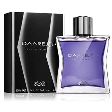 RASASI Dareej For Men Eau De Parfum Spray - 100ML (3.4 Oz) Long Lasting Arabian Perfume - Bold & Premium Fragrance for Special Occasions & Daily Wear, An Essential Perfume Men that Lasts All Day - Image 1