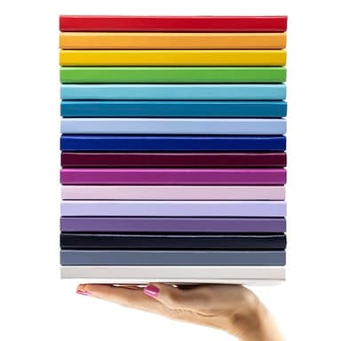 PAPERAGE Lined Journal Notebook, (Black), 160 Pages, Medium 5.6 in x 8 in - 100 GSM Thick Paper – Hardcover Journaling Notebook for Work, School & Note Taking - Image 8